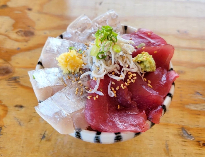 夏の3種丼