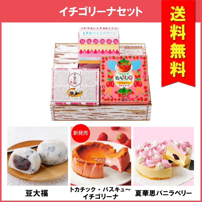 「送料無料」新発売！イチゴリーナセット