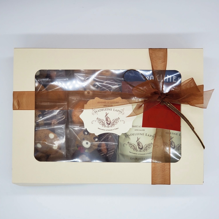 くまさんのミニマドギフト9個入/8個入 紅茶とコーヒーセット(外装)