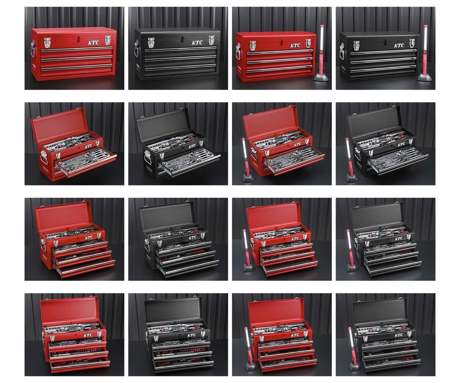 展開するセットは2色あわせて16シリーズ