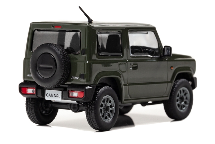 1/43 スズキ ジムニー XC (JB64W) 2018 Jungle Green:後