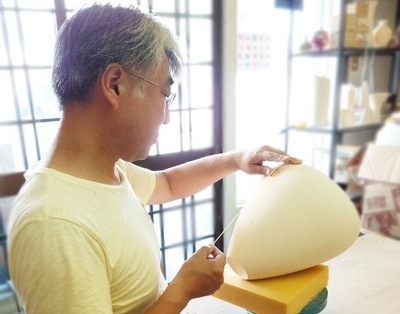 佐藤 典克氏 制作風景
