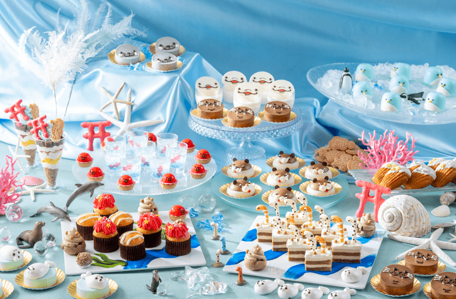 海の生きものたちが可愛いスイーツに！