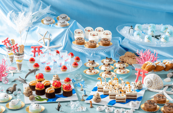 海の生きものたちが可愛いスイーツに！
