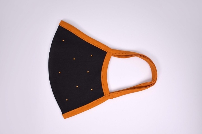 『Studs』ブラック/オレンジ S・Mサイズ