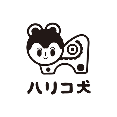 ハリ子犬ロゴ