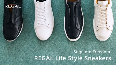 Step Into Freedom  － REGAL Life Style Sneakers メンズコレクション