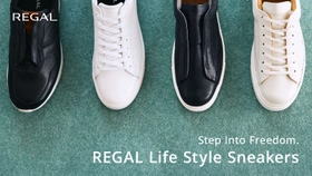 Step Into Freedom  － REGAL Life Style Sneakers メンズコレクション
