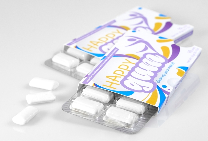 オーガニックラベンダーオイル配合の『Happygum』