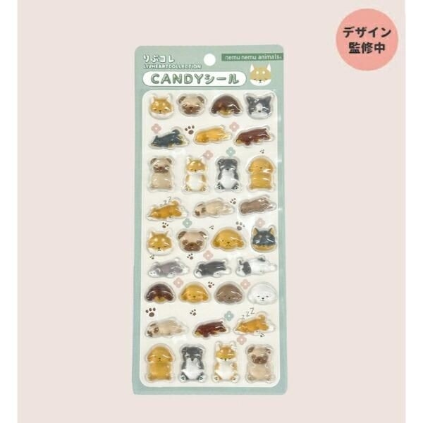 りぶはあとのポップなぷっくりシール