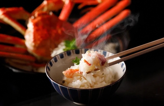 松葉がにと天然本鮪 会席/日本料理 千羽鶴