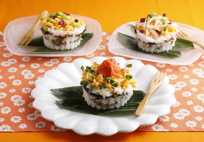 中学生部門準グランプリ:「卒業式の約束~先生と赤ちゃんのための〈推しずしケーキ〉」