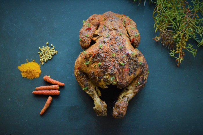 Spice rubbed roast chicken （4,200円 税込）