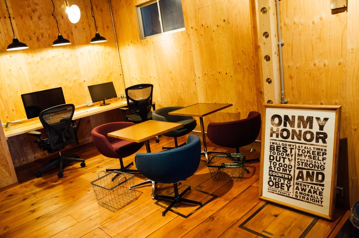 1階DESK:コワーキングオフィス