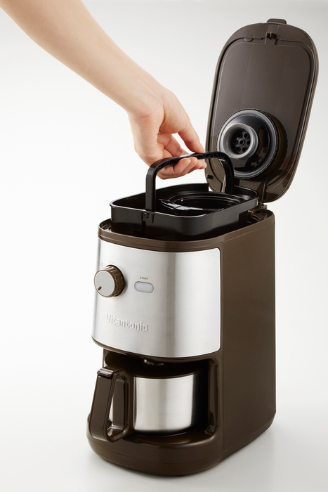 全自動コーヒーメーカー/着脱式水タンク