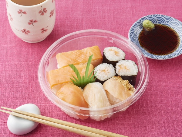 にぎやかサーモンセット商品画像(画像はイメージです。)