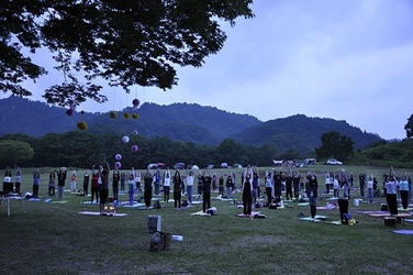 2018年9月1日（土）に福島県の美坂高原で開催される 癒し効果抜群のイベント「星空とヨガ」に協力