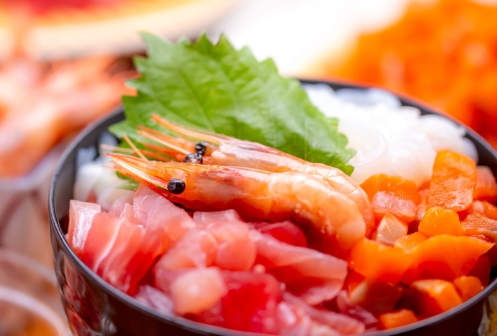 お好みで盛り付け“のっけ丼”