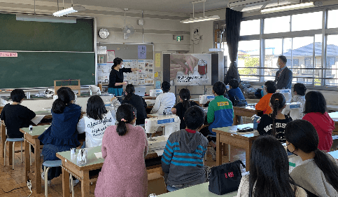 家庭科授業へのサポート