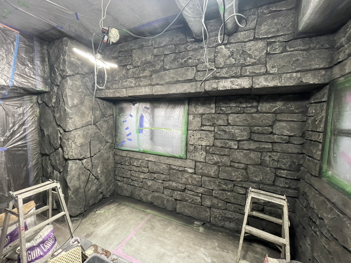 モルタル造形施工