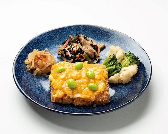 ディーツカツかき玉和だしあんかけ