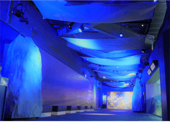 ゆらぎの海廊~透きとおる色~