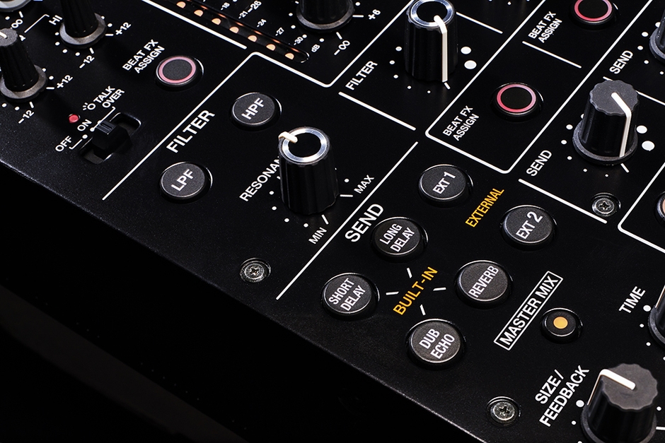 よりクリエイティブな音楽表現を可能にするエフェクト機能