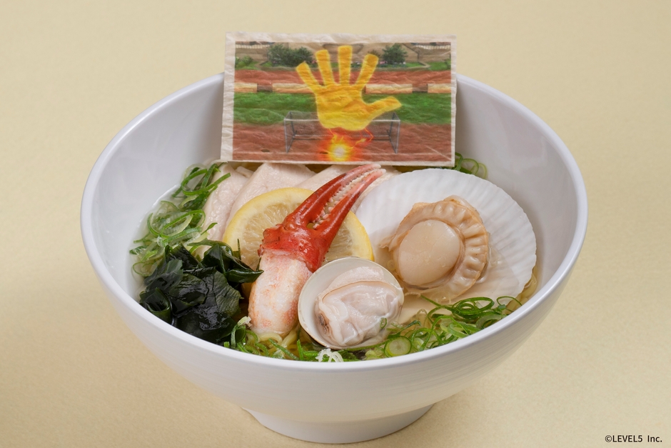 円堂守のゴッドハンド塩ラーメン