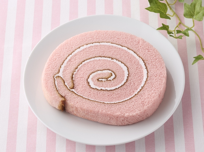 しっとりいちごロールケーキ商品画像（画像はイメージです。）