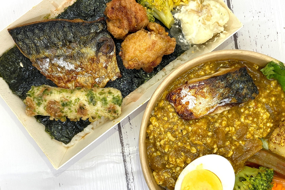 海苔弁&ドライカレー