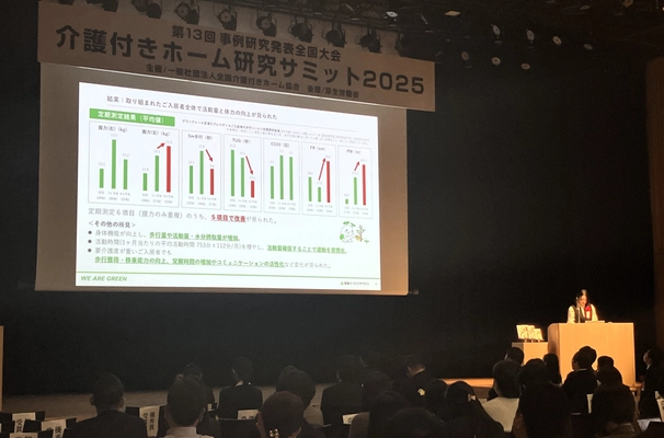 グランクレール芝浦ケアレジデンスが 「介護付きホーム研究サミット2025 第13回事例研究発表全国大会」で優秀賞受賞