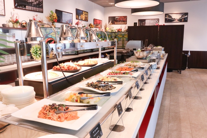 ハーフブッフェスタイル!