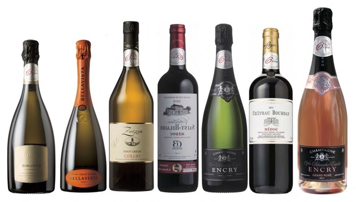 イタリア・フランスの『ワイン&シャンパン』