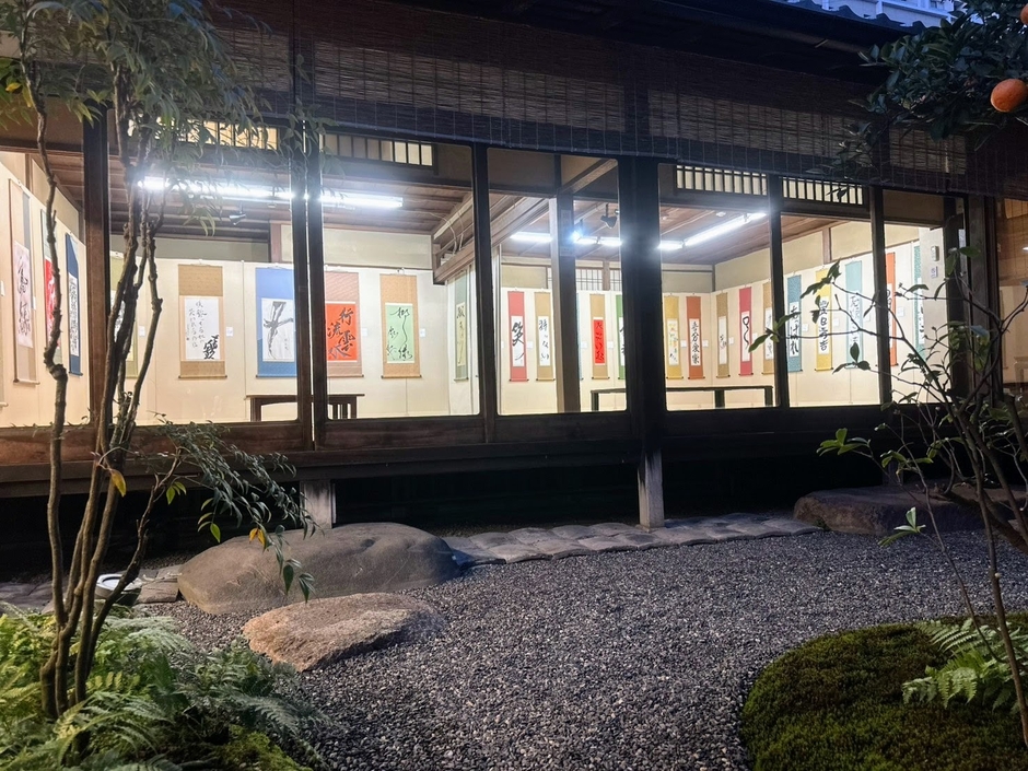 中庭からの眺め