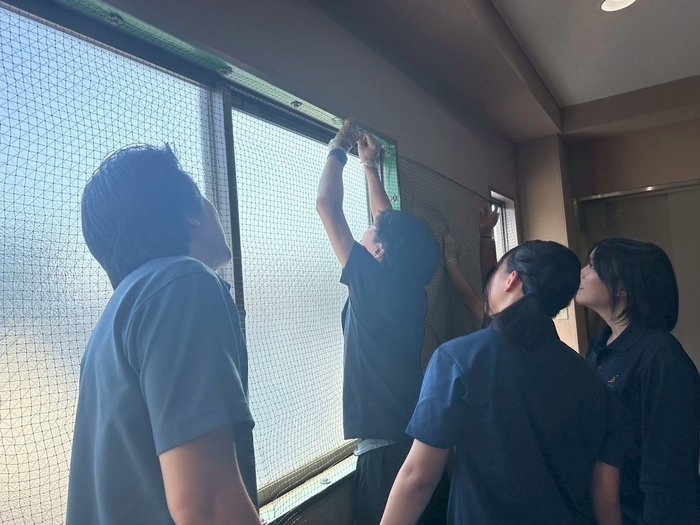 チーム制により一体感を出し、お客様に喜ばれている