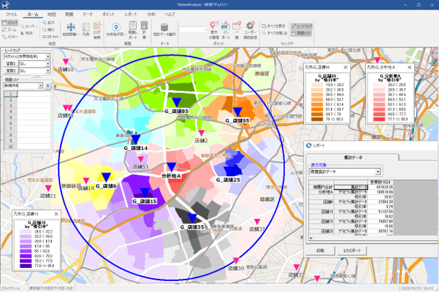 MarketAnalyzer(TM) 5　分析画面