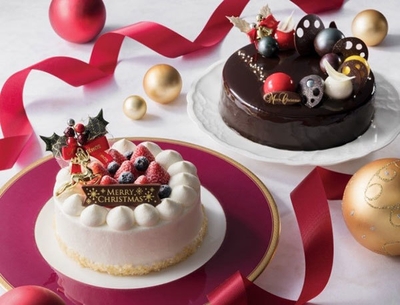 左:「ブランネージュ ノエル」右:「クリスマス ショコラ」