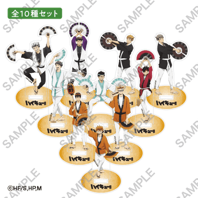 トレーディングアクリルスタンド（BOX） 各8,800円（税込