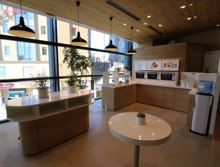 アンテナショップ セルフ煎じコーナー