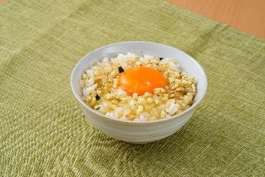 悪魔めし卵かけご飯 調理例