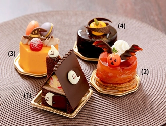 ティータイムやお土産としても喜ばれる個性豊かなケーキ ハロウィンケーキ 販売中 2019年10月1日（火）～10月31日（木） 吉祥寺第一ホテル1階 パティスリー「アンフィニ」にて