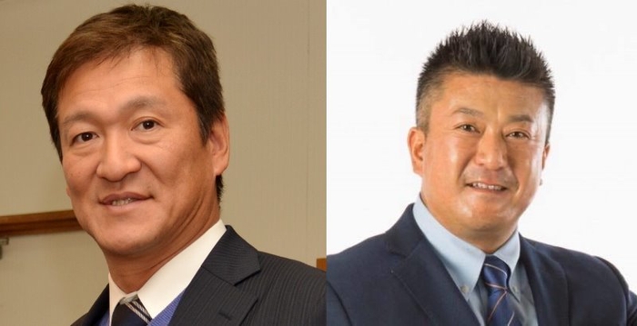 片岡篤史氏(左) 入来祐作氏(右)