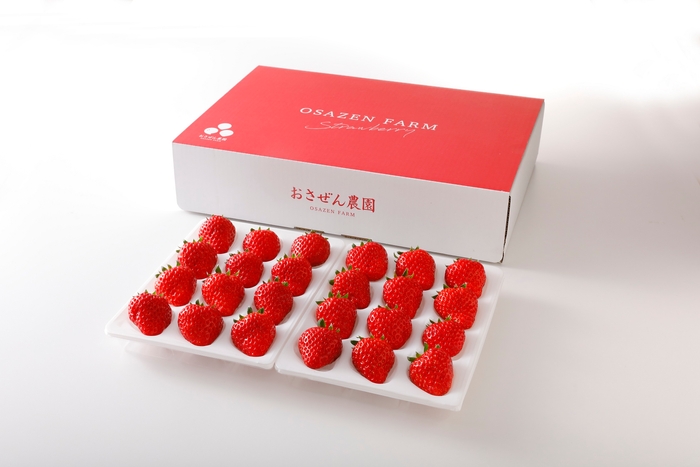 いちご(紅ほっぺ)12粒入り 2ホール