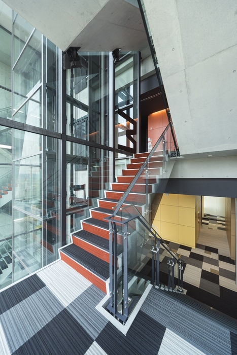 カラフルな階段