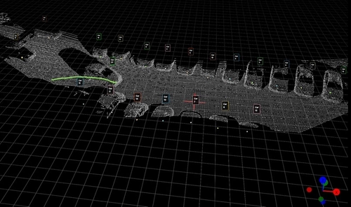 業界初！ AI車番認識により車番プレート情報をインデックス化し、 3D-LiDAR(※1)技術で車両の検知と追跡を実現！