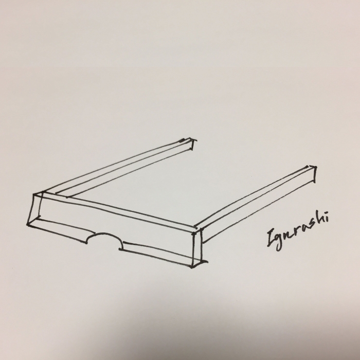 老眼鏡スケッチ