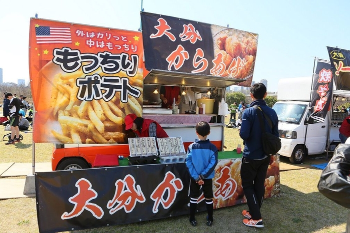 飲食販売の様子