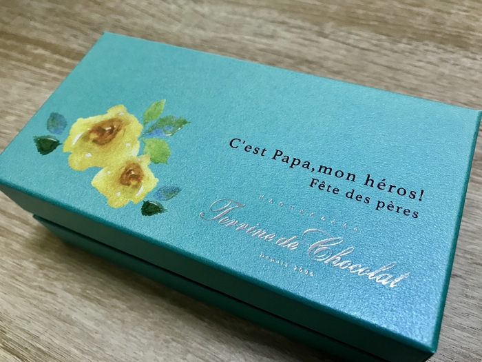 父の日限定『C'est Papa,mon heros!〔パパはヒーロー(英雄)!〕』パッケージ
