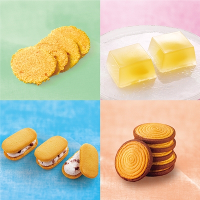 夏結びのお菓子4種 イメージ