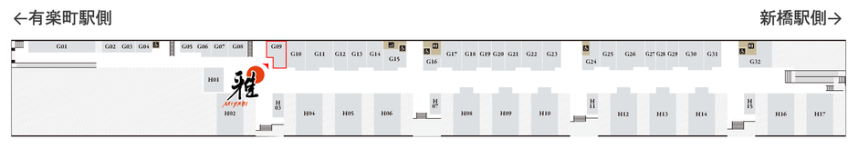 日比谷OKUROJIにて「MIYABI POP UP STORE」OPEN